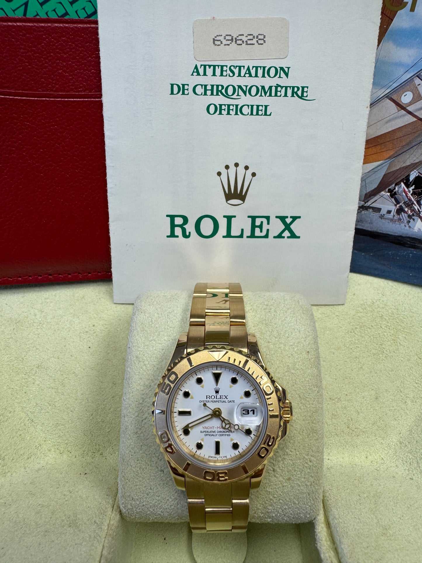 Rolex Yacht-Master 29
Ref: 69628
Year: 1995