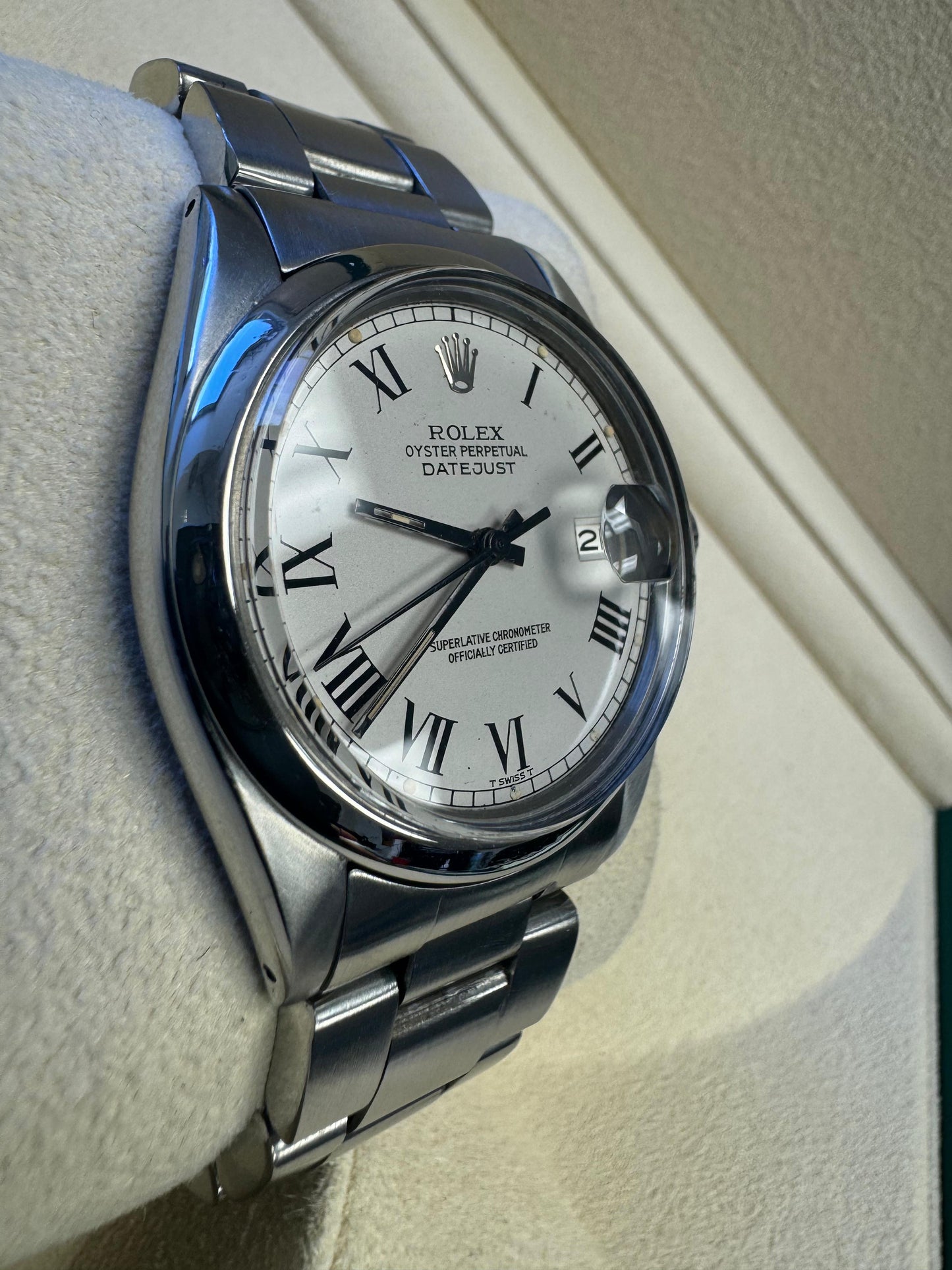 Rolex Datejust 36
BUCKLEY GREY SERVICED
