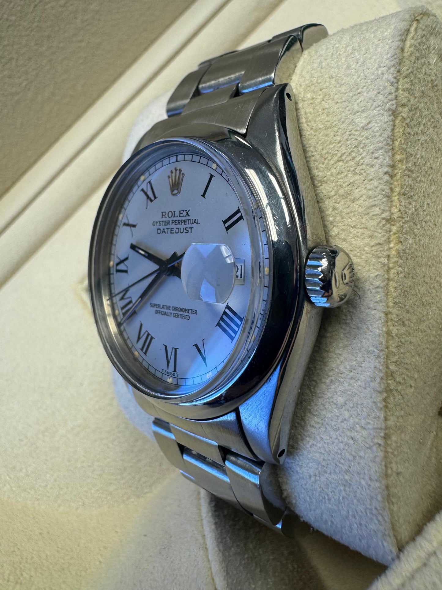 Rolex Datejust 36
BUCKLEY GREY SERVICED