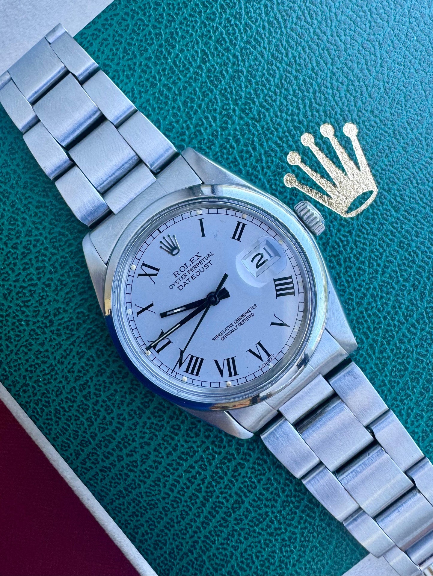 Rolex Datejust 36
BUCKLEY GREY SERVICED