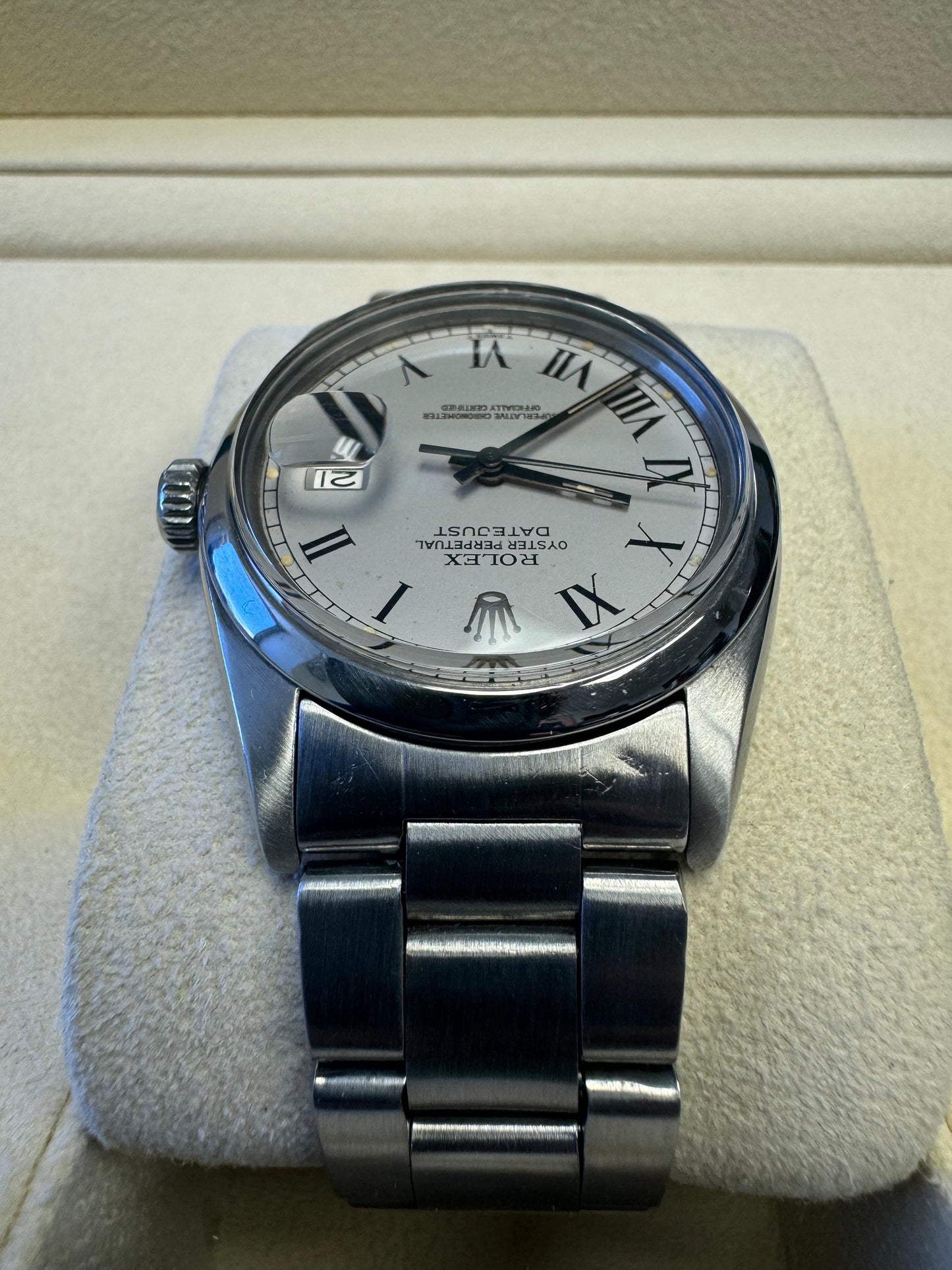 Rolex Datejust 36
BUCKLEY GREY SERVICED