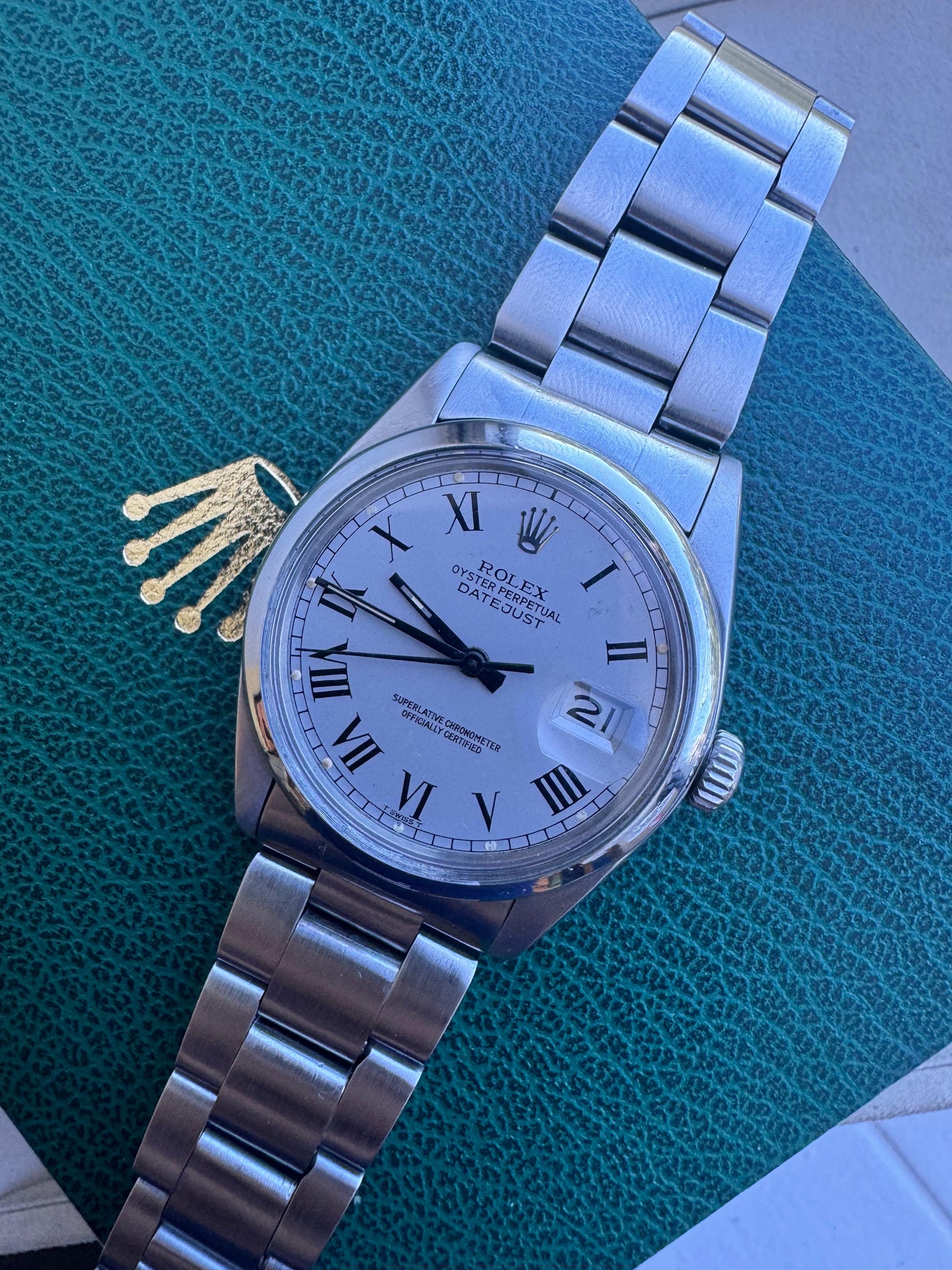Rolex Datejust 36
BUCKLEY GREY SERVICED