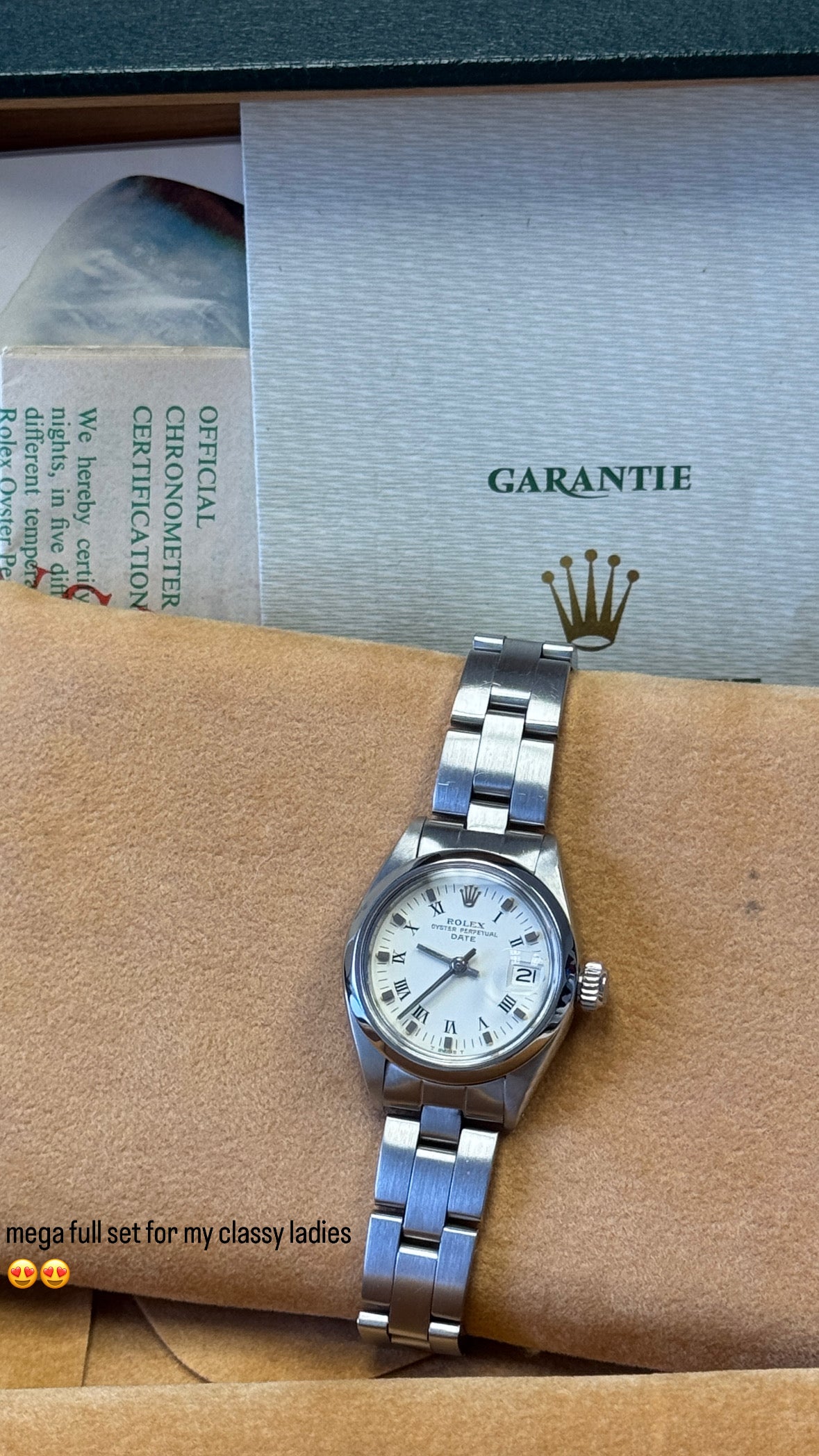 Rolex Oyster Perpetual Lady FULL SET