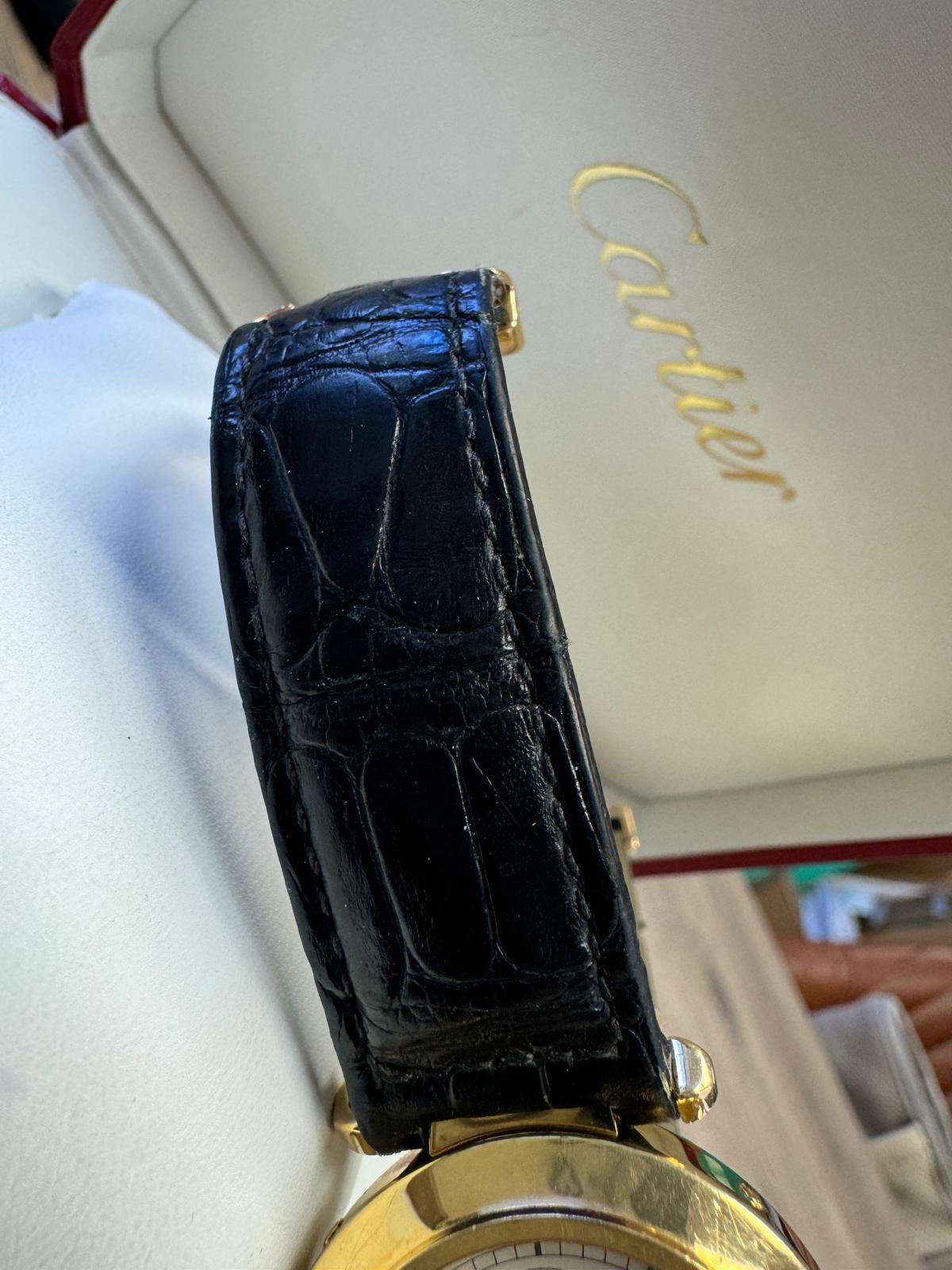 Cartier Pasha
Perpetual Calendar WARRANTY deployment buckle