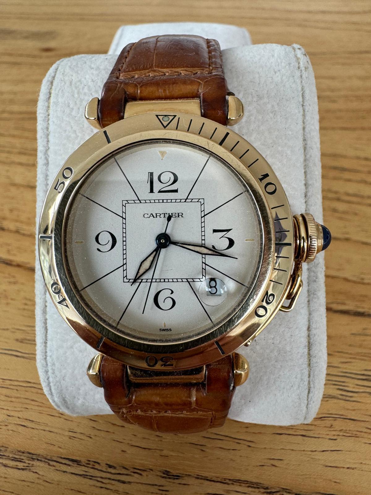 Cartier Pasha
18K Gold 38MM 1989