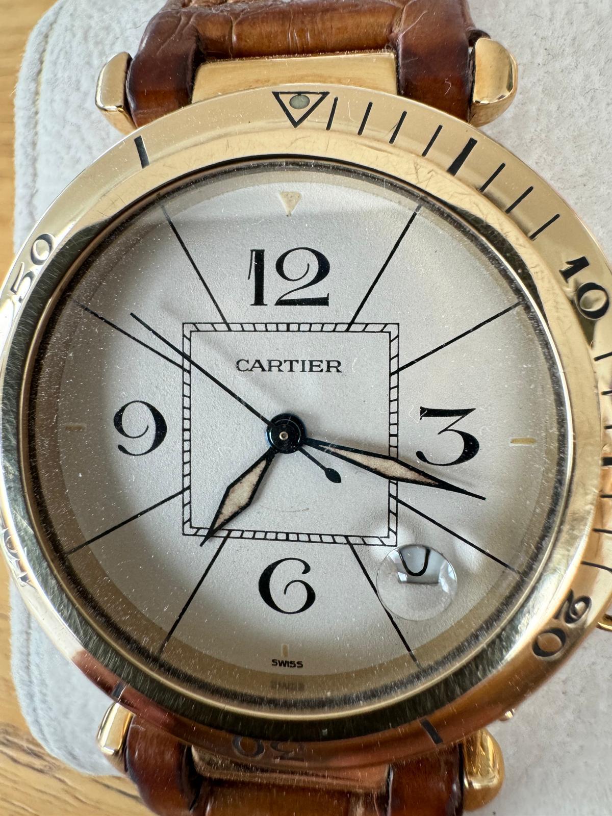 Cartier Pasha
18K Gold 38MM 1989