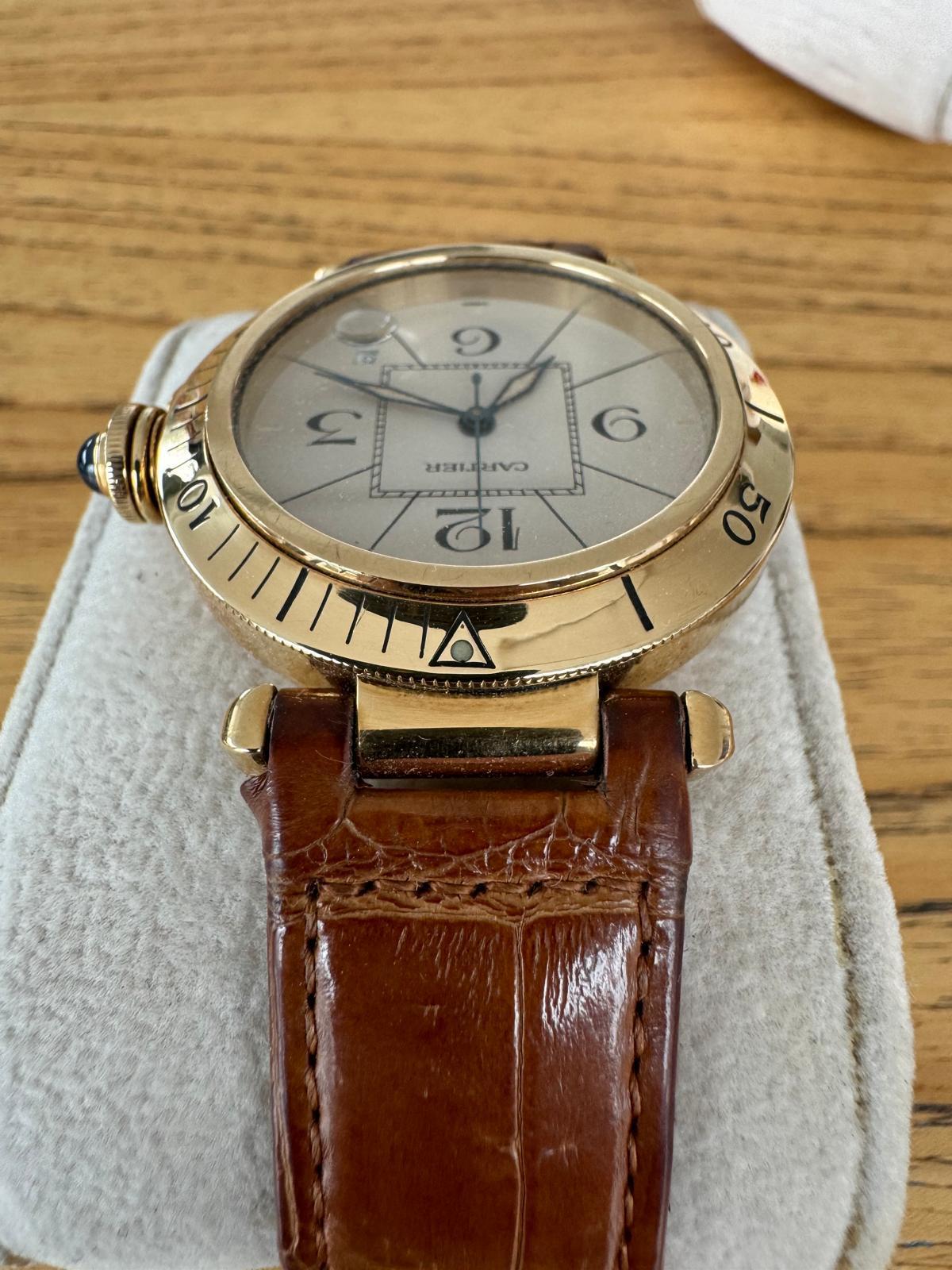 Cartier Pasha
18K Gold 38MM 1989