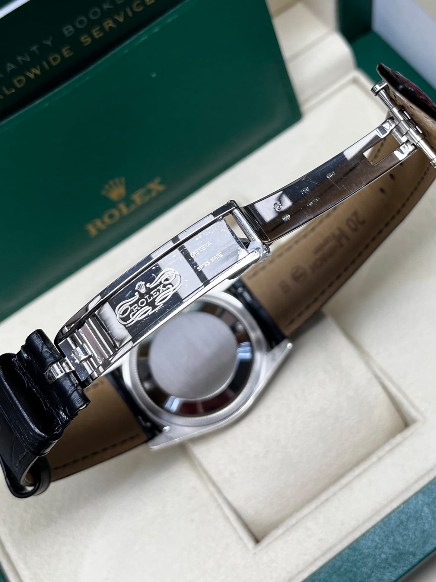 Rolex Day-Date WG Black 118139