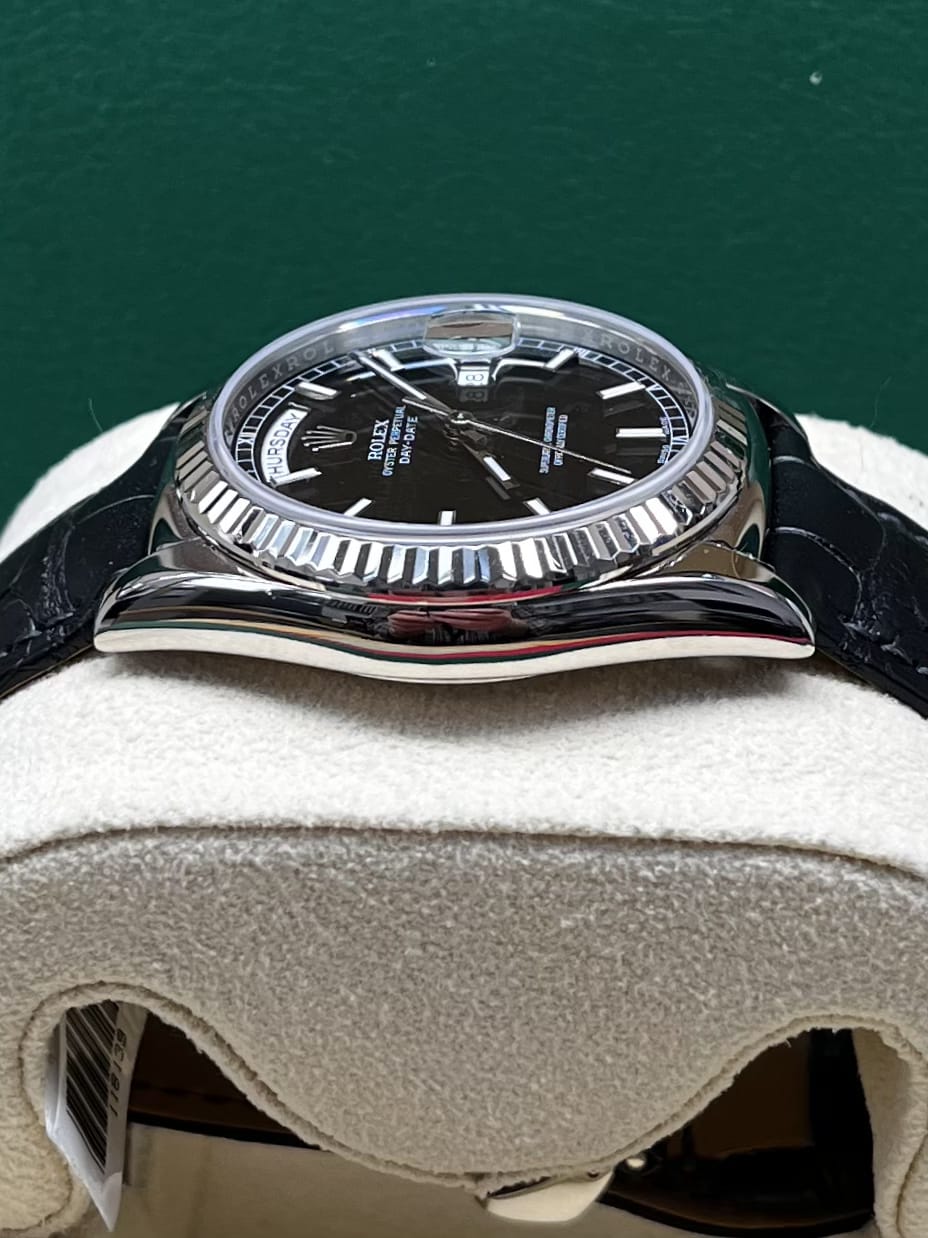 Rolex Day-Date WG Black 118139