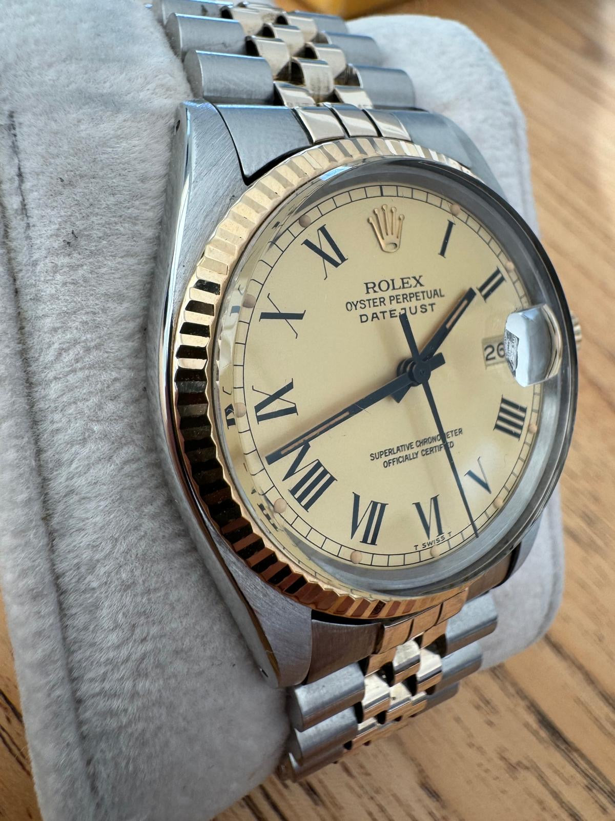 Rolex Datejust 36 BUCKLEY with PAPERS