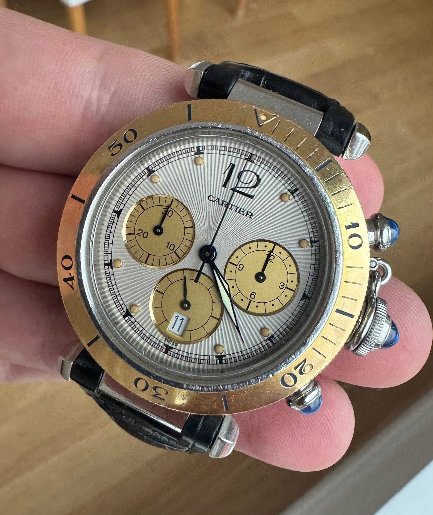 Cartier Pasha
Chronograph UNPOLISHED