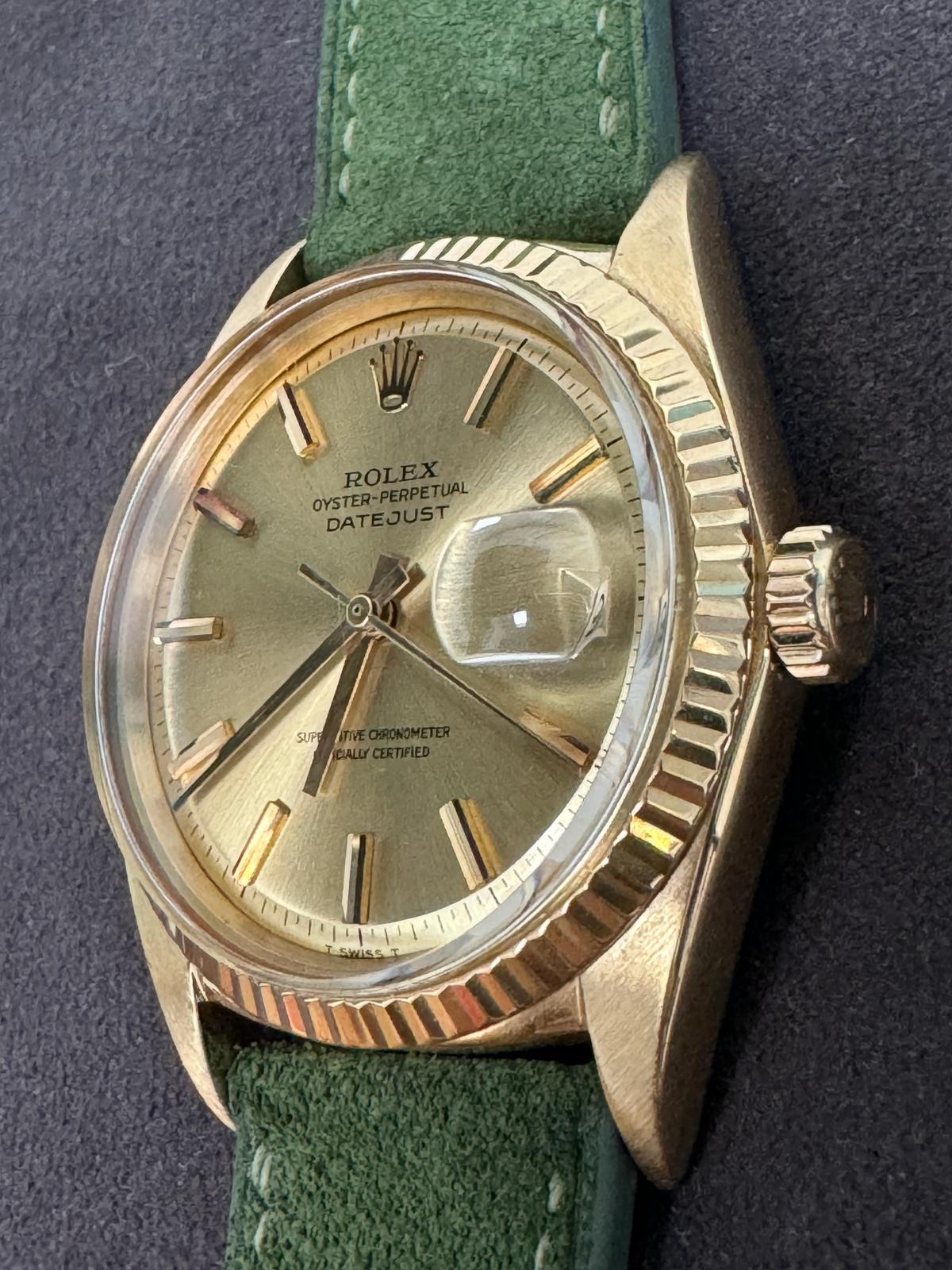 Rolex Datejust 36mm
Gold 18K 1965