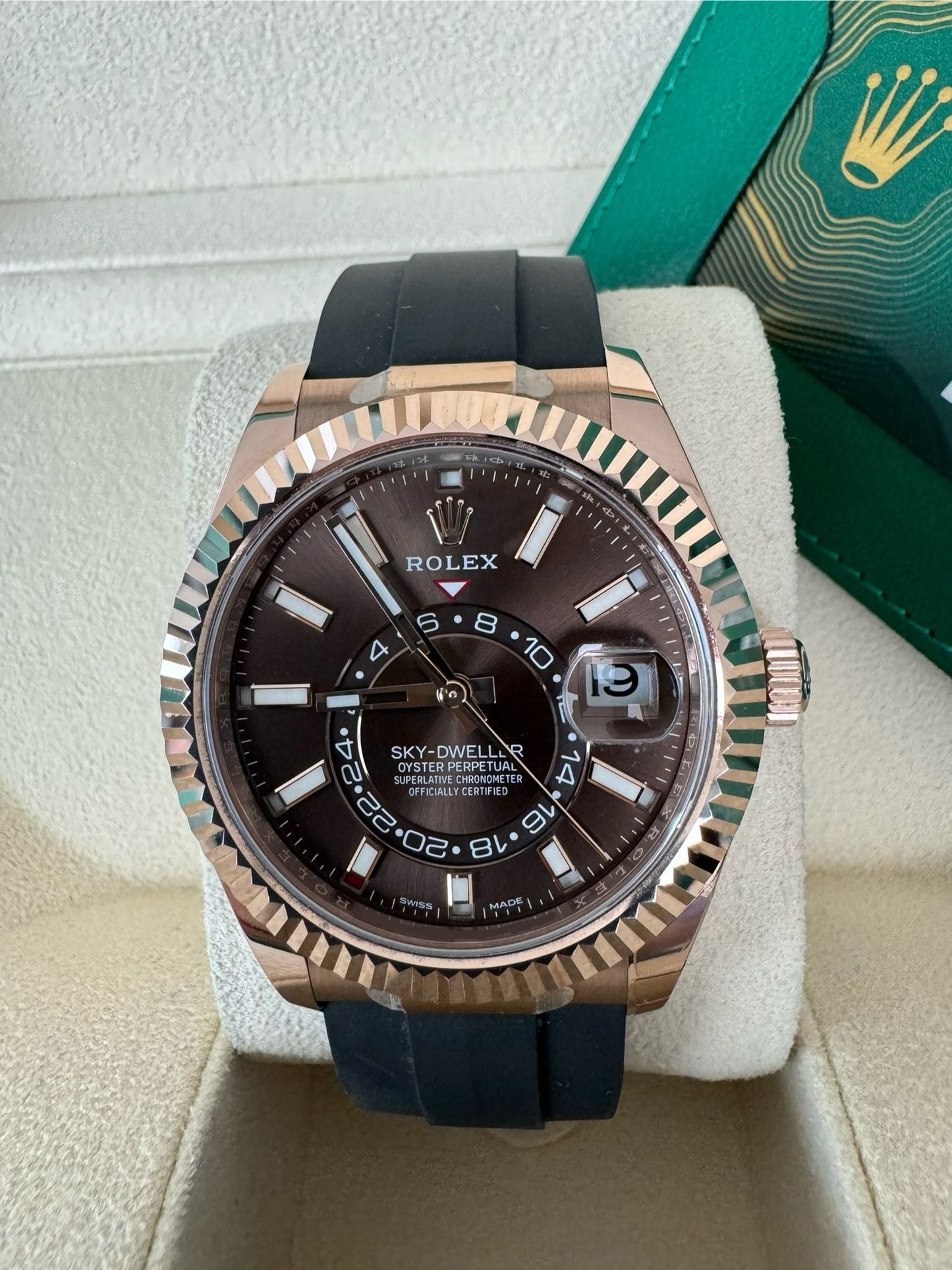 Rolex Sky-Dweller FULL SET STICKERS Chocolate