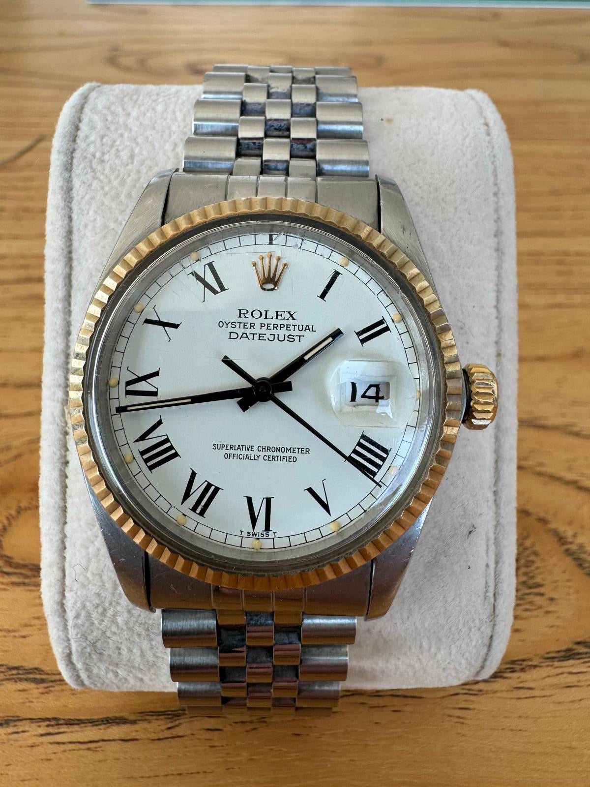 Rolex Datejust 36 BUCKLEY with PAPERS