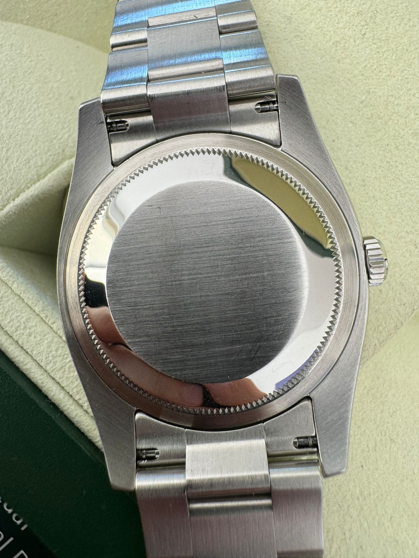 Rolex Oyster Perpetual 36 FULL SET BLUE SILVER CONCENTRIC