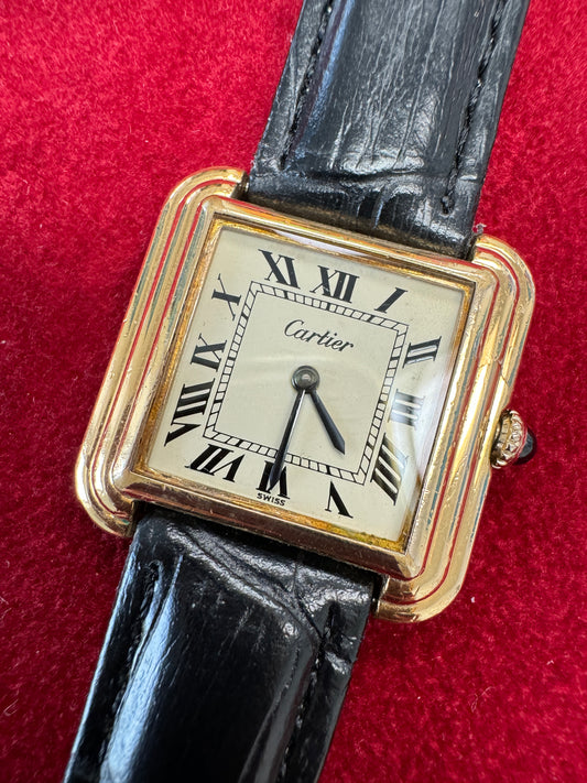 Cartier tank Stepped