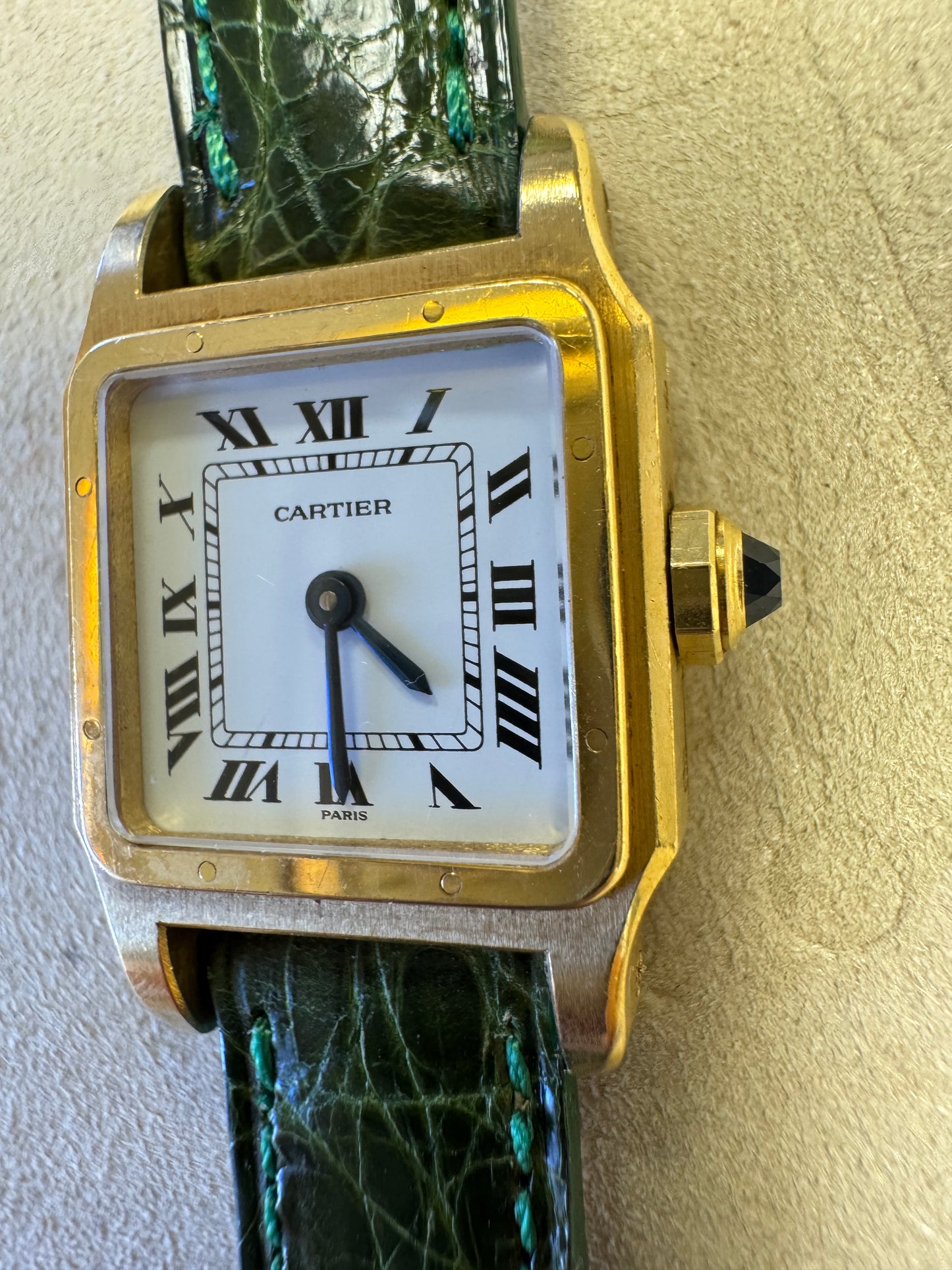 Cartier Santos Dumont
UNPOLISHED with Travel Pouch