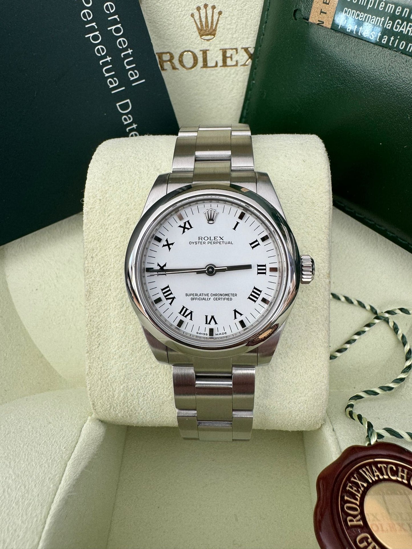 Rolex Oyster Perpetual 31mm FULL SET 2011 177200