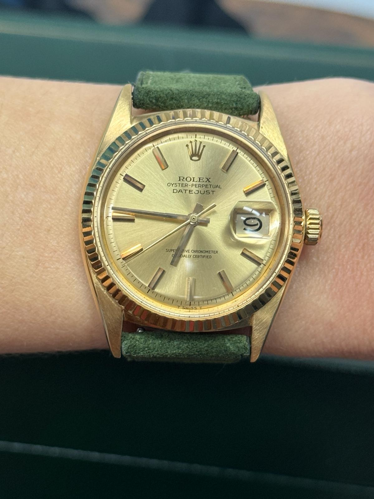 Rolex Datejust 36mm
Gold 18K 1965