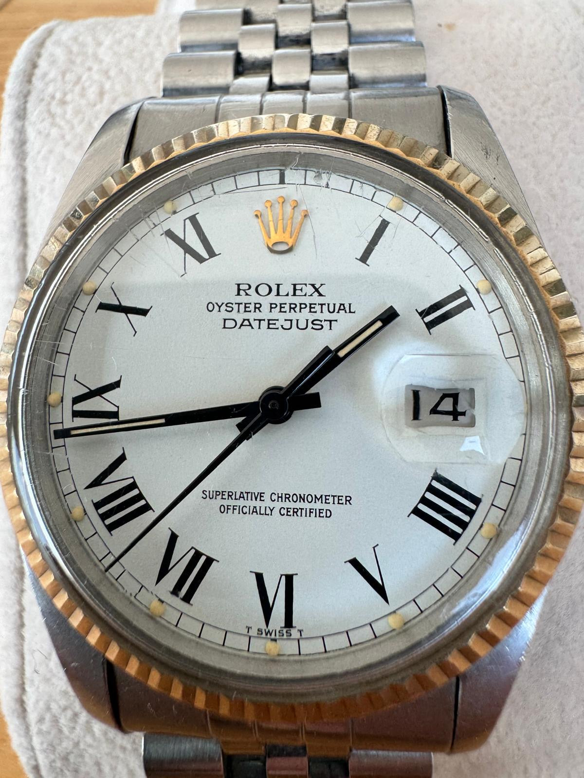 Rolex Datejust 36 BUCKLEY with PAPERS