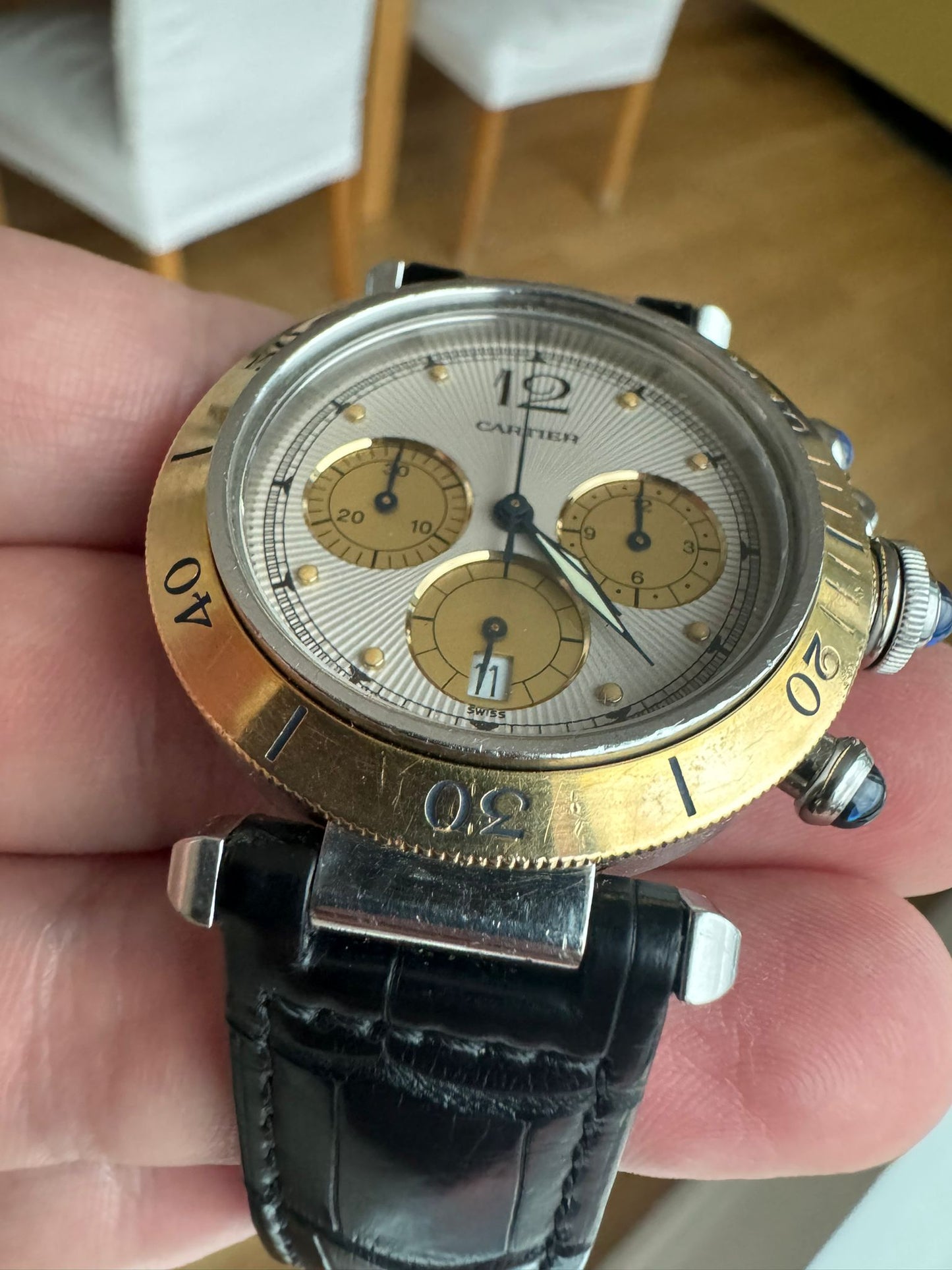 Cartier Pasha
Chronograph UNPOLISHED
