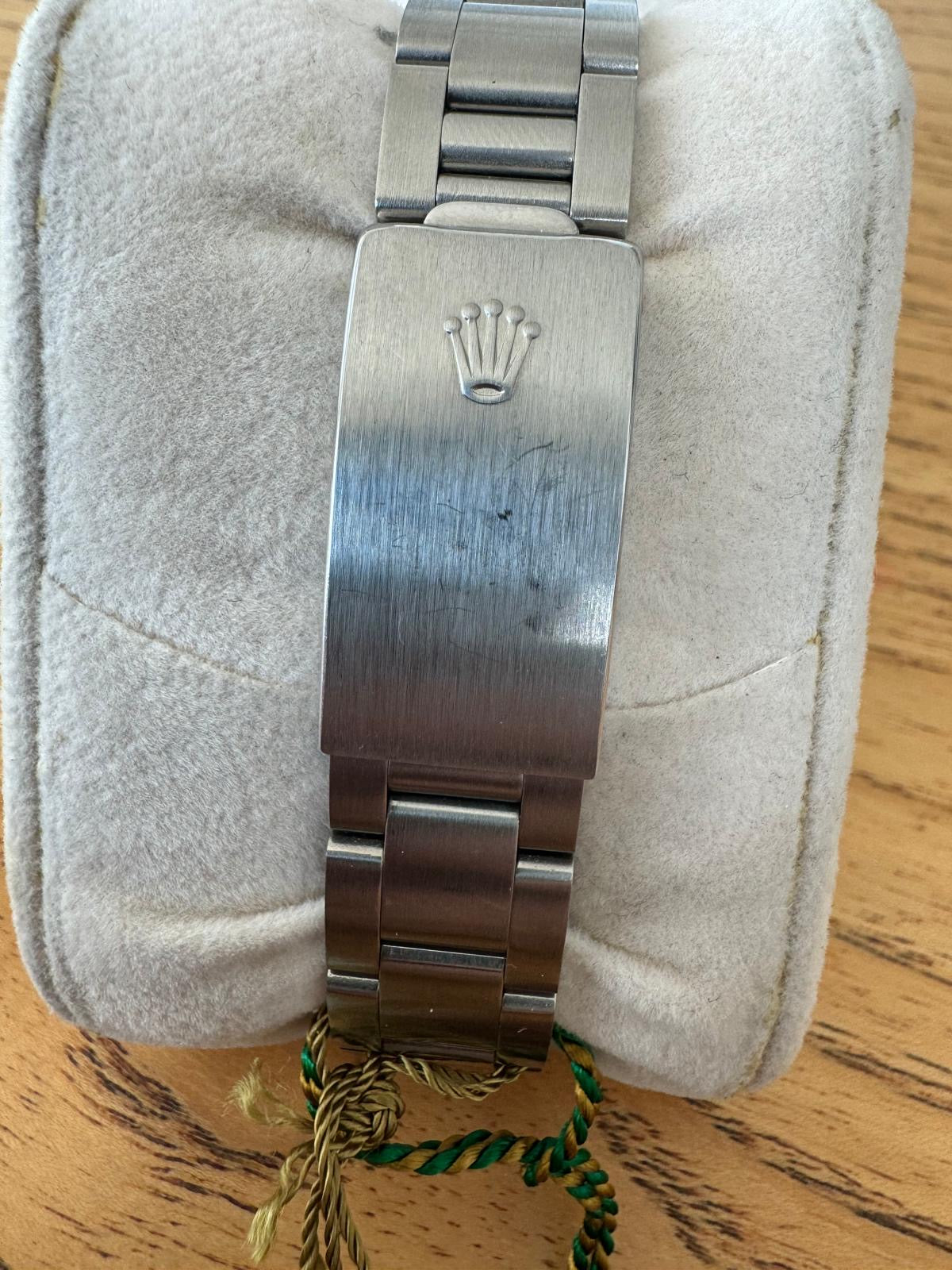 Rolex Oyster Perpetual Date UNPOLISHED with STICKER and PAPERS