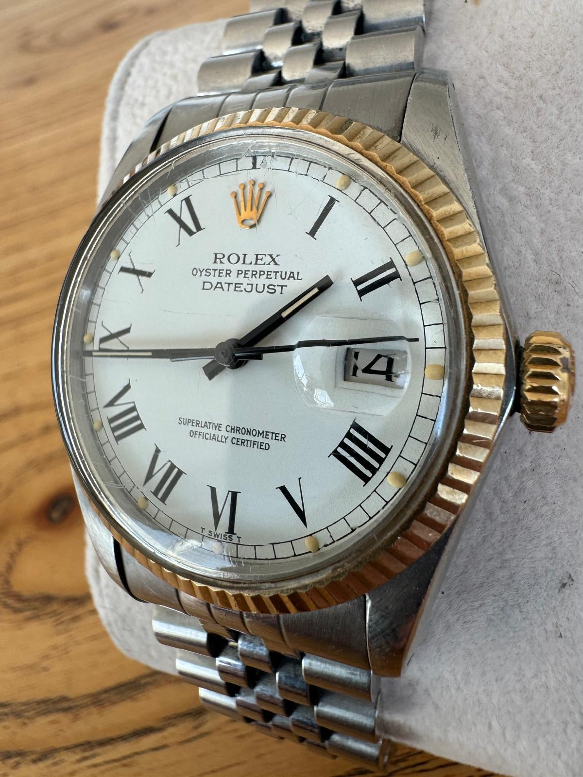 Rolex Datejust 36 BUCKLEY with PAPERS