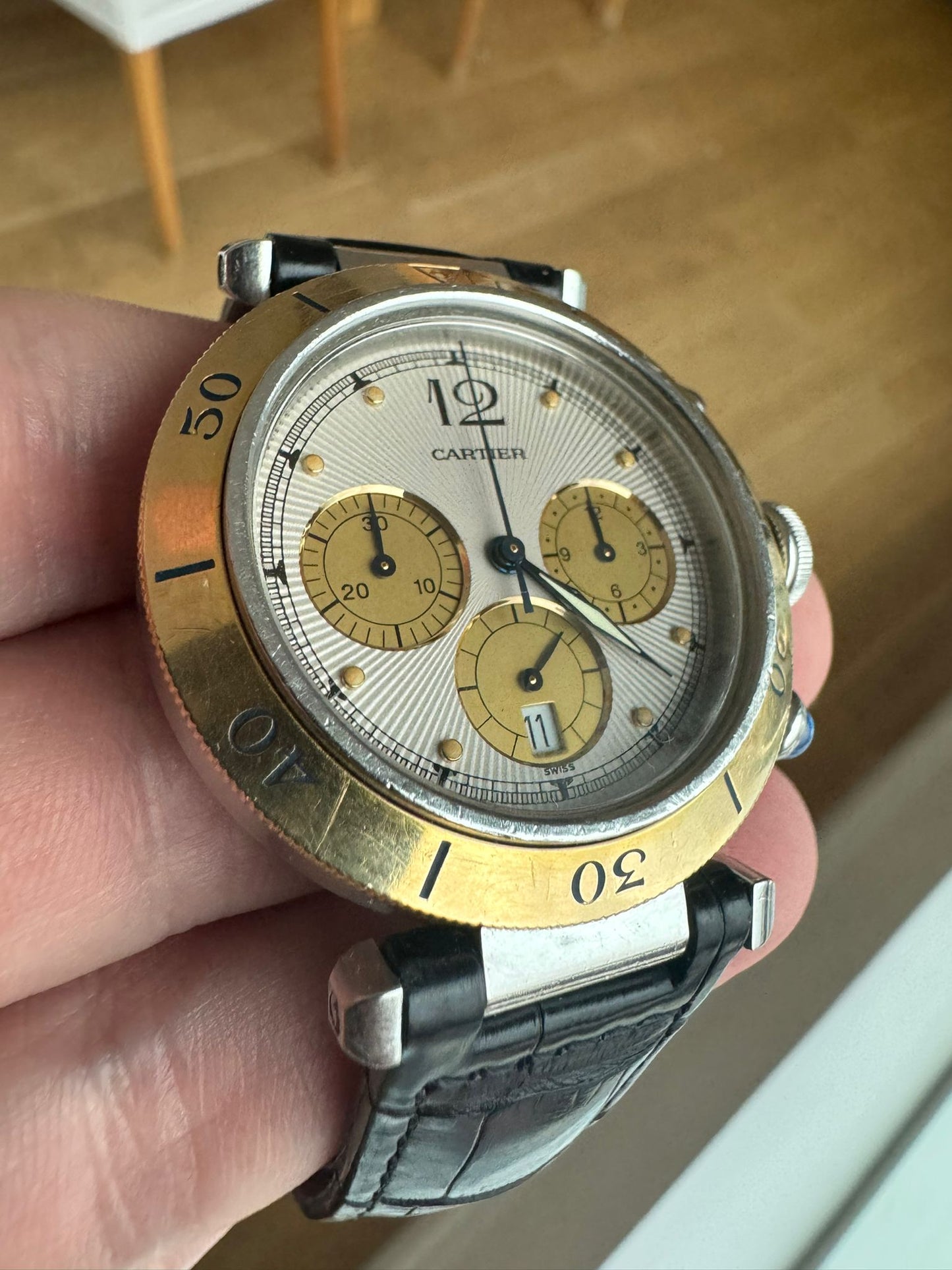 Cartier Pasha
Chronograph UNPOLISHED