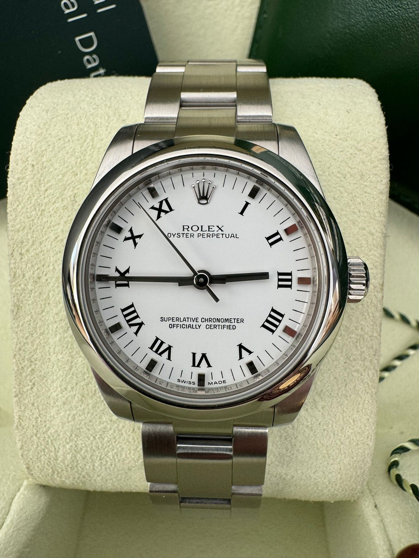 Rolex Oyster Perpetual 31mm FULL SET 2011 177200