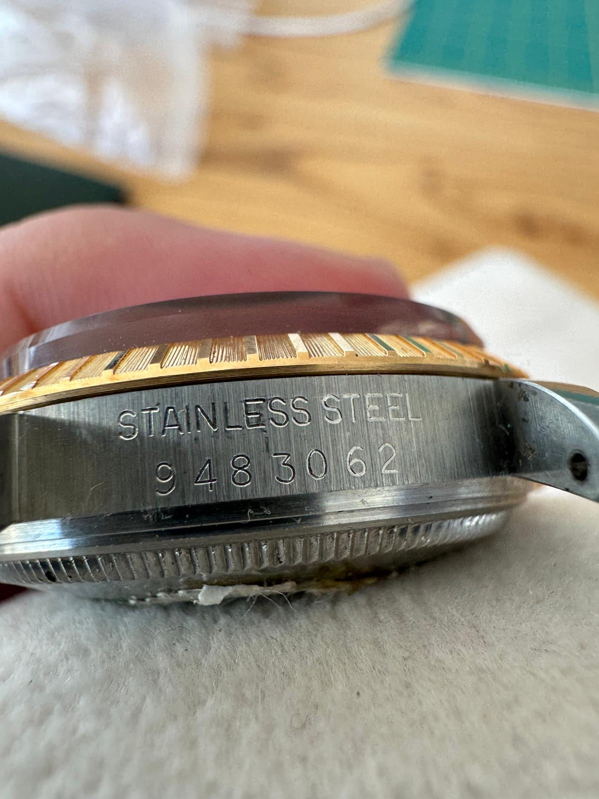 Rolex Oyster Perpetual Date UNPOLISHED with STICKER and PAPERS