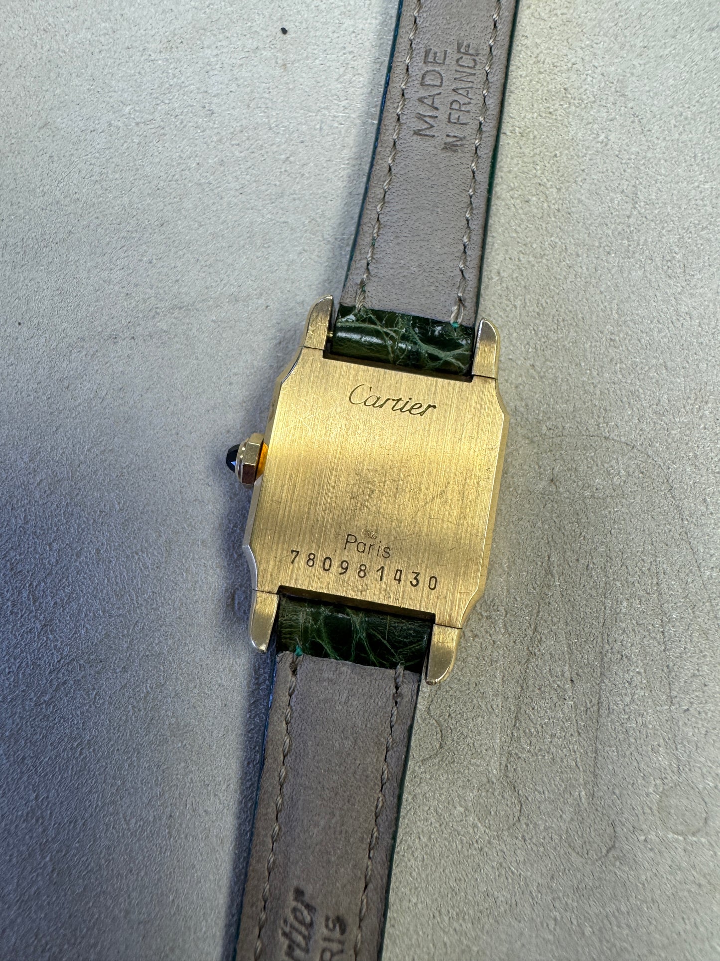 Cartier Santos Dumont
UNPOLISHED with Travel Pouch