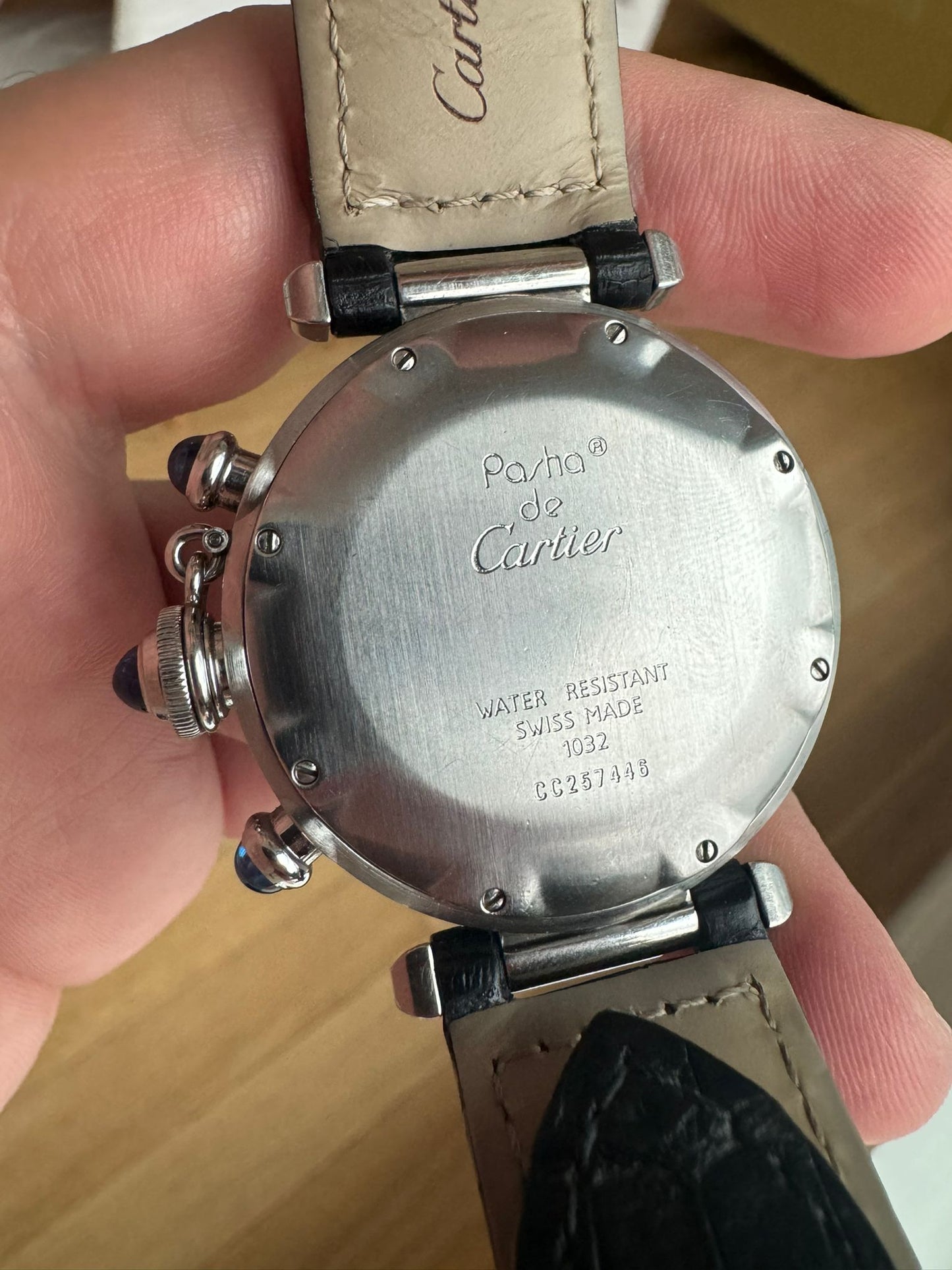 Cartier Pasha
Chronograph UNPOLISHED