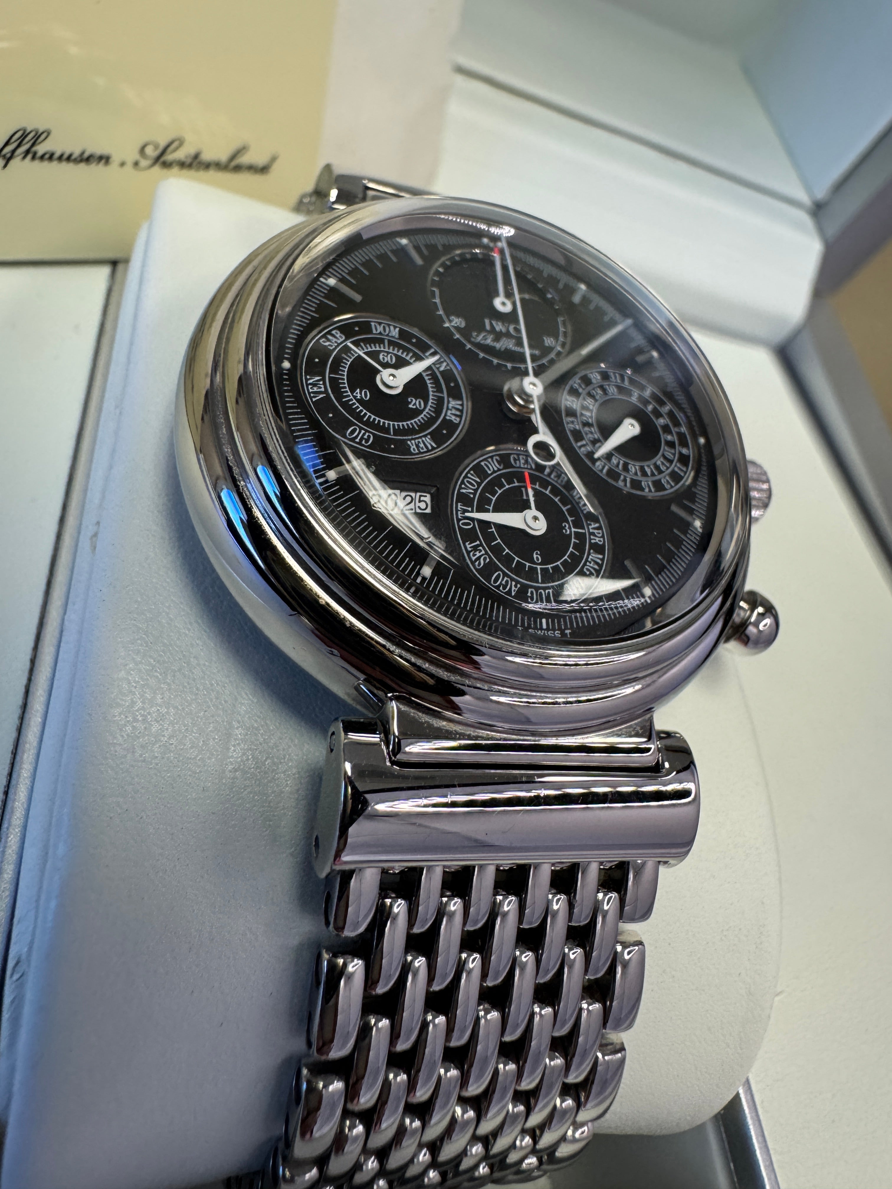 IWC Da Vinci Perpetual Calendar Chronograph – Maman Luxury Collection