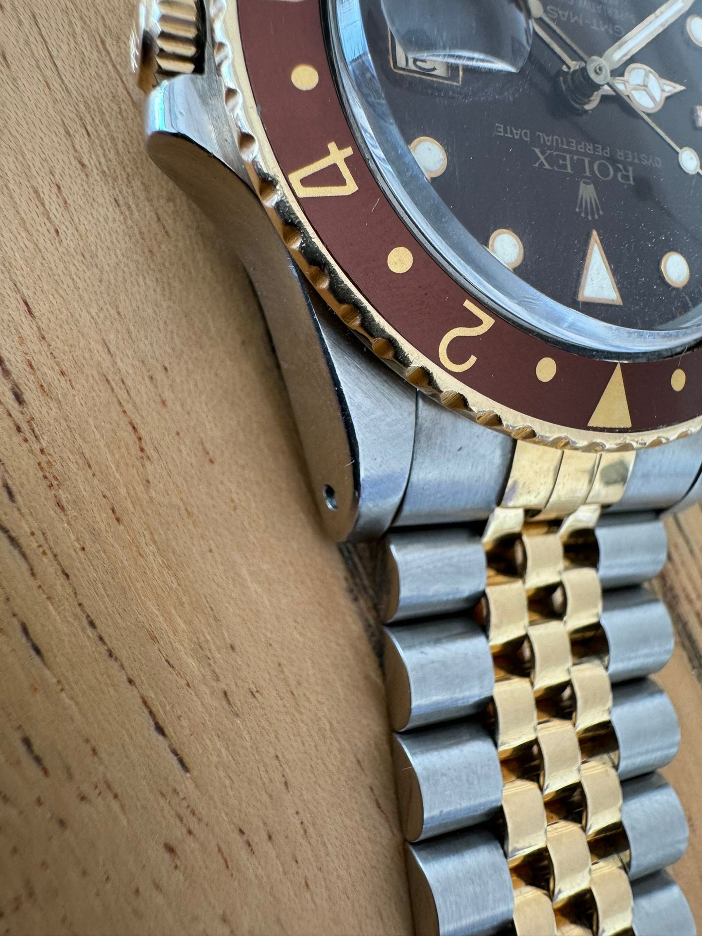 Rolex GMT-Master EYE OF TIGER ROOTBEER  1987