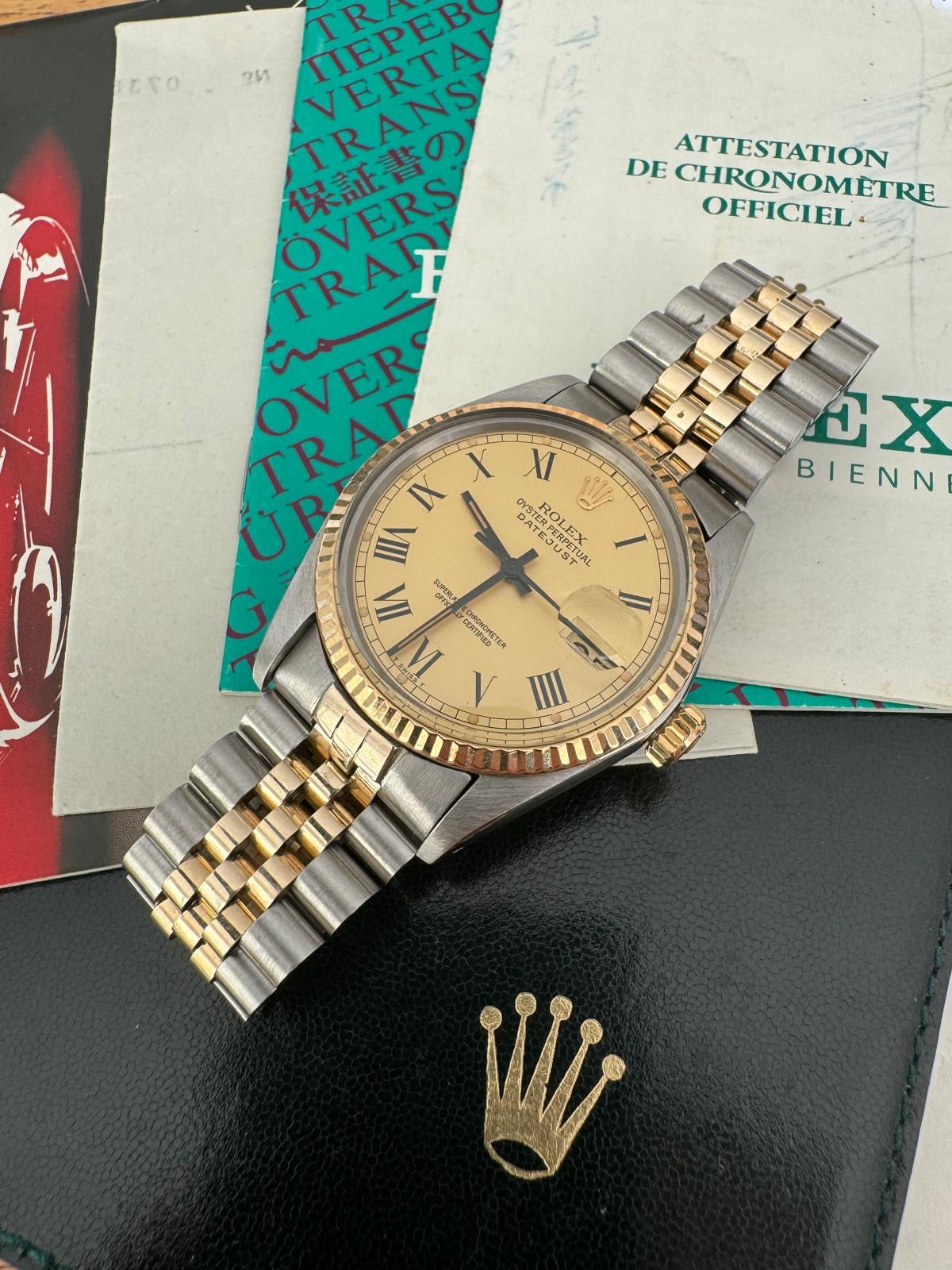 Rolex Datejust 36 BUCKLEY with PAPERS