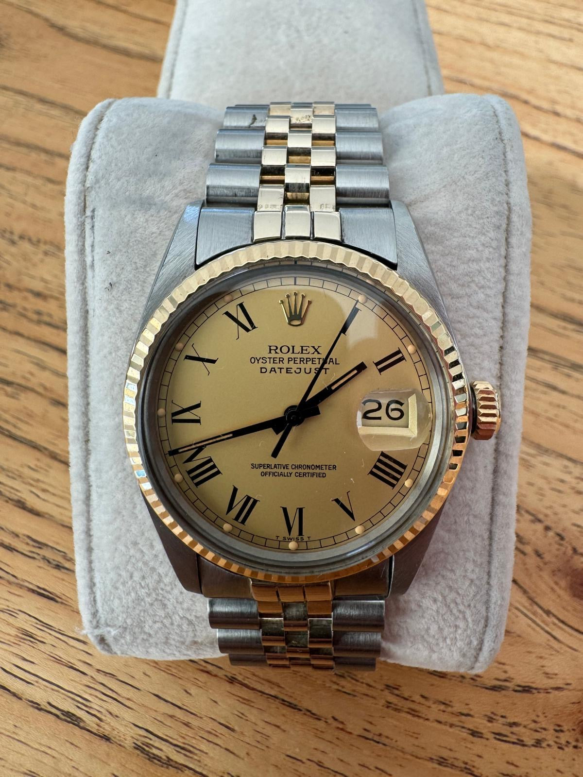 Rolex Datejust 36 BUCKLEY with PAPERS