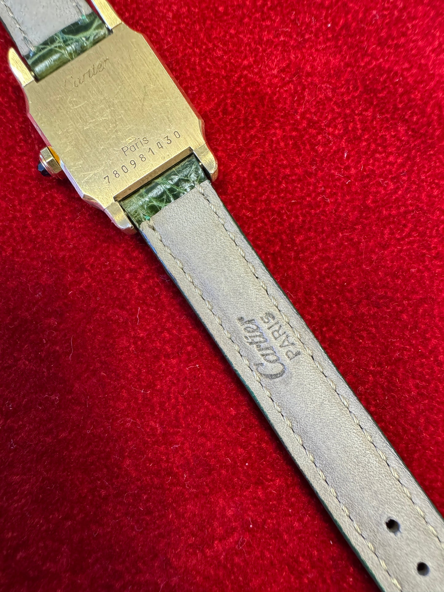 Cartier Santos Dumont
UNPOLISHED with Travel Pouch