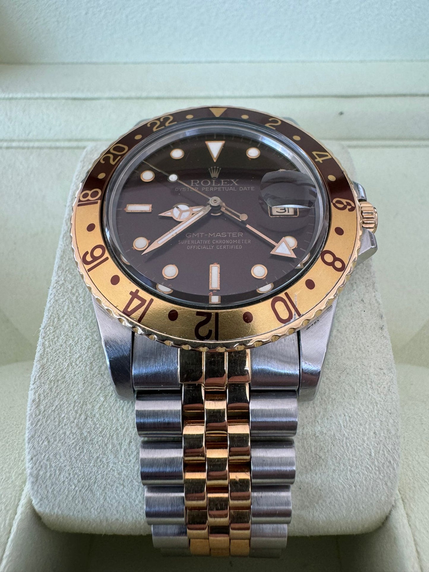 Rolex GMT-Master EYE OF TIGER ROOTBEER  1987