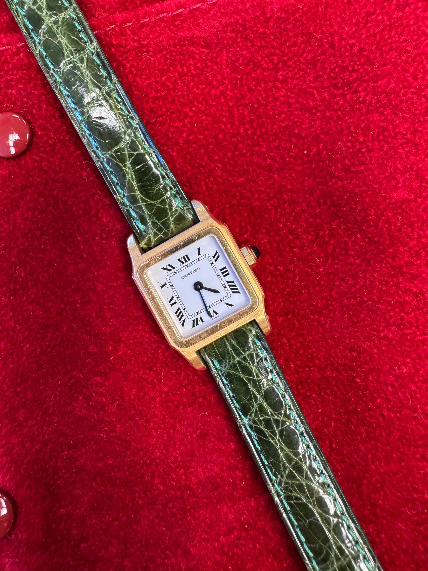 Cartier Santos Dumont
UNPOLISHED with Travel Pouch