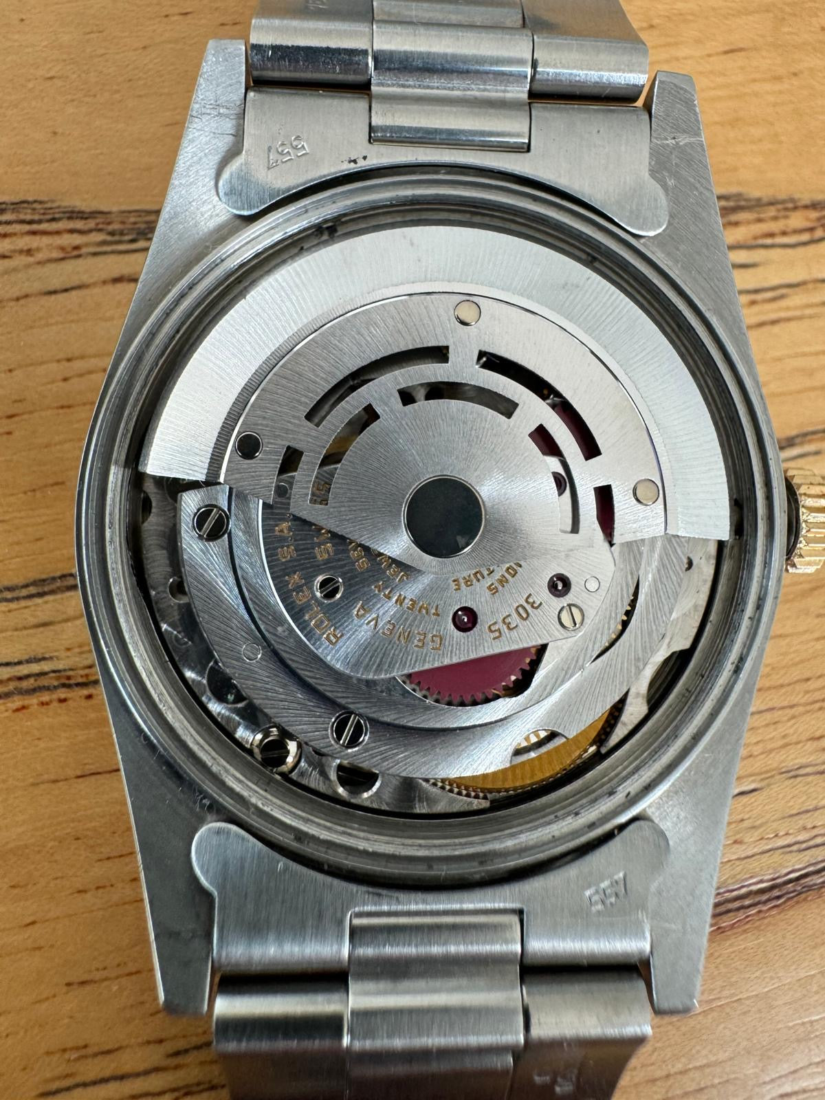 Rolex Oyster Perpetual Date UNPOLISHED with STICKER and PAPERS