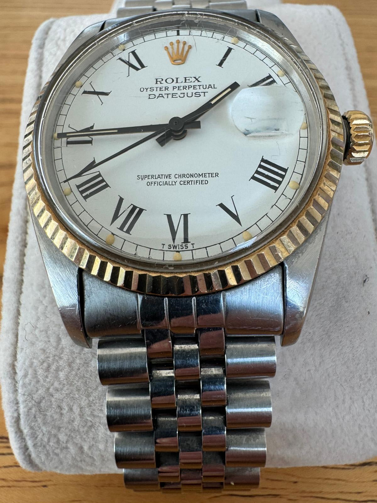 Rolex Datejust 36 BUCKLEY with PAPERS