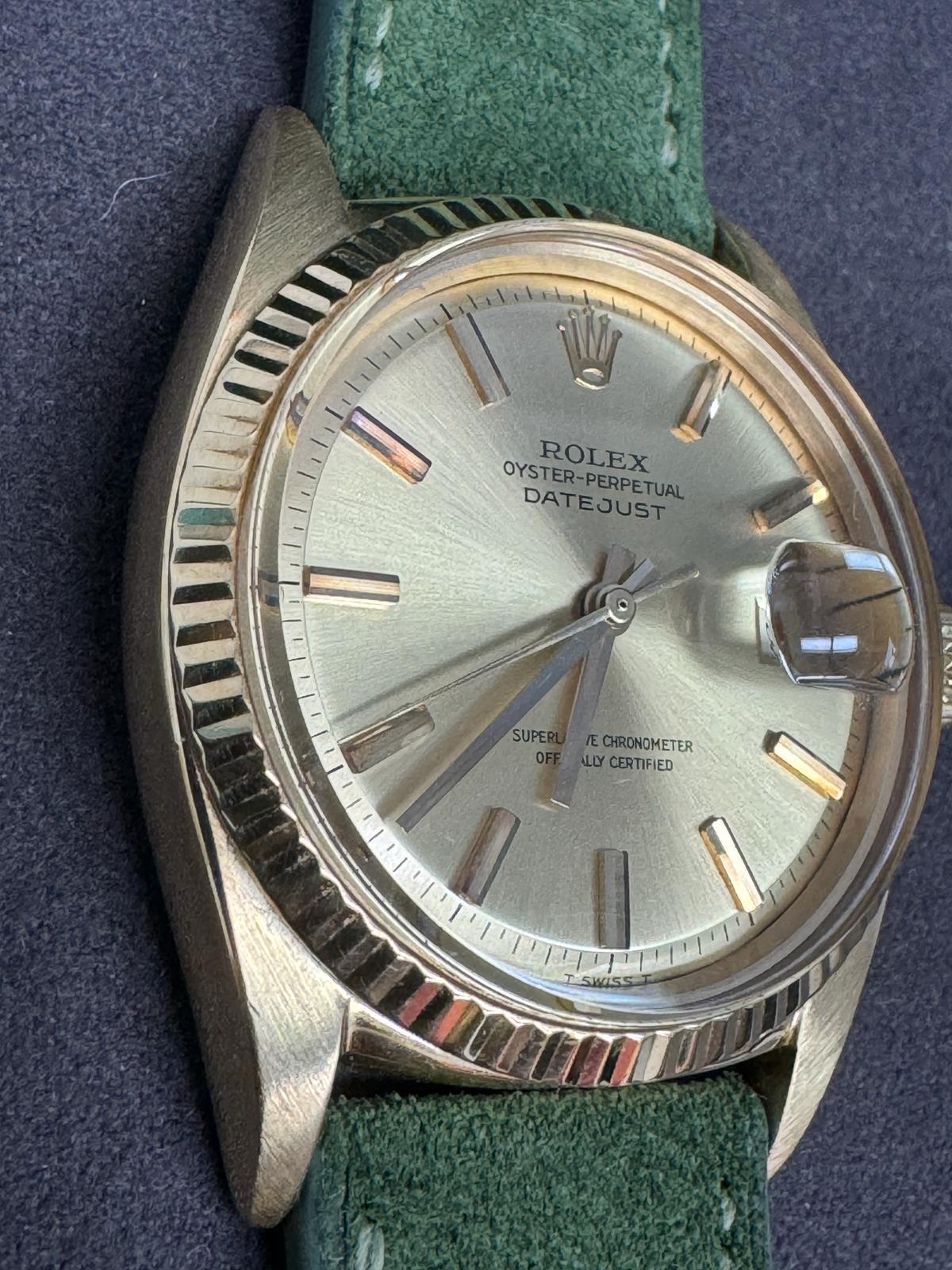 Rolex Datejust 36mm
Gold 18K 1965