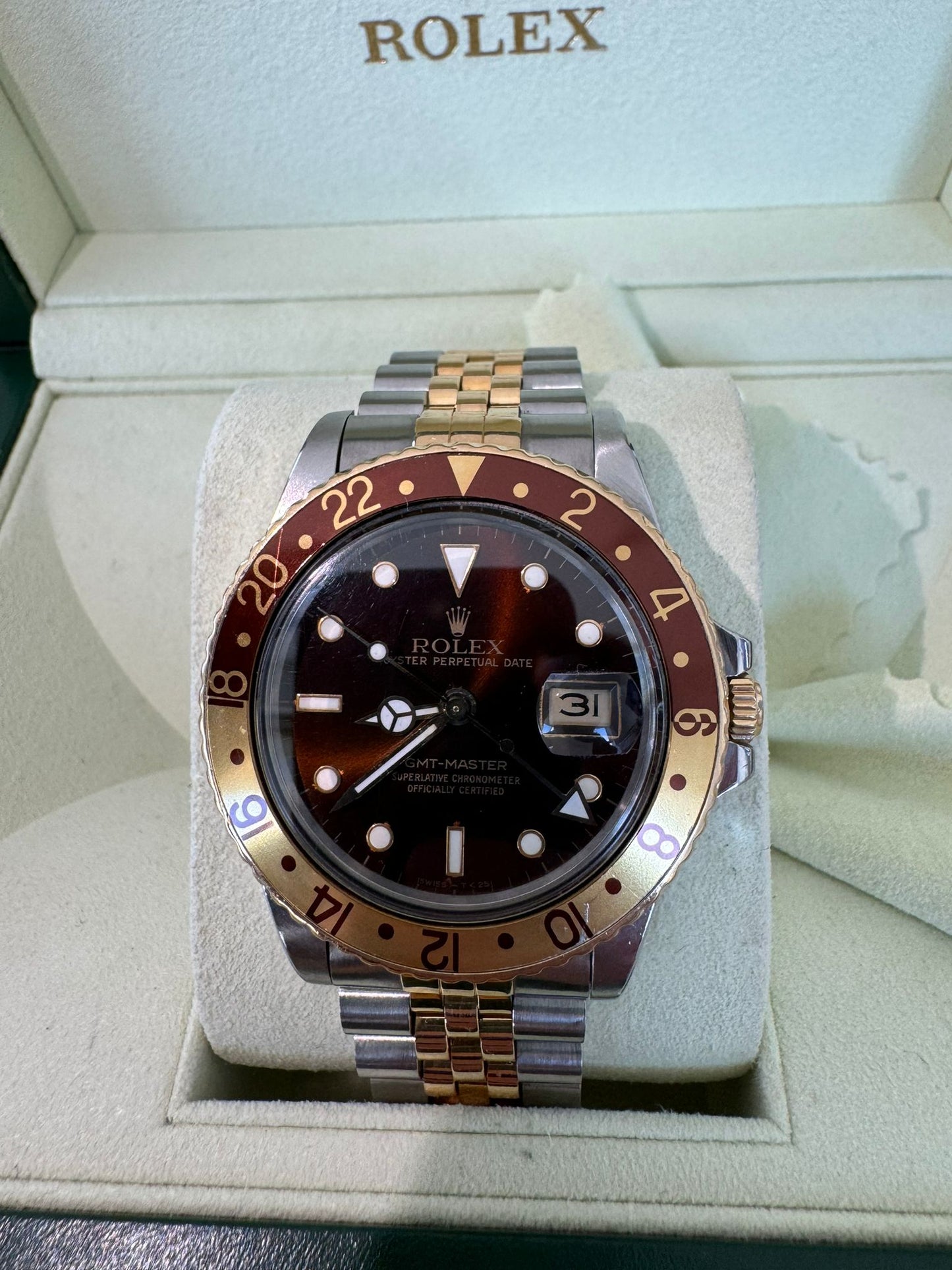 Rolex GMT-Master EYE OF TIGER ROOTBEER  1987