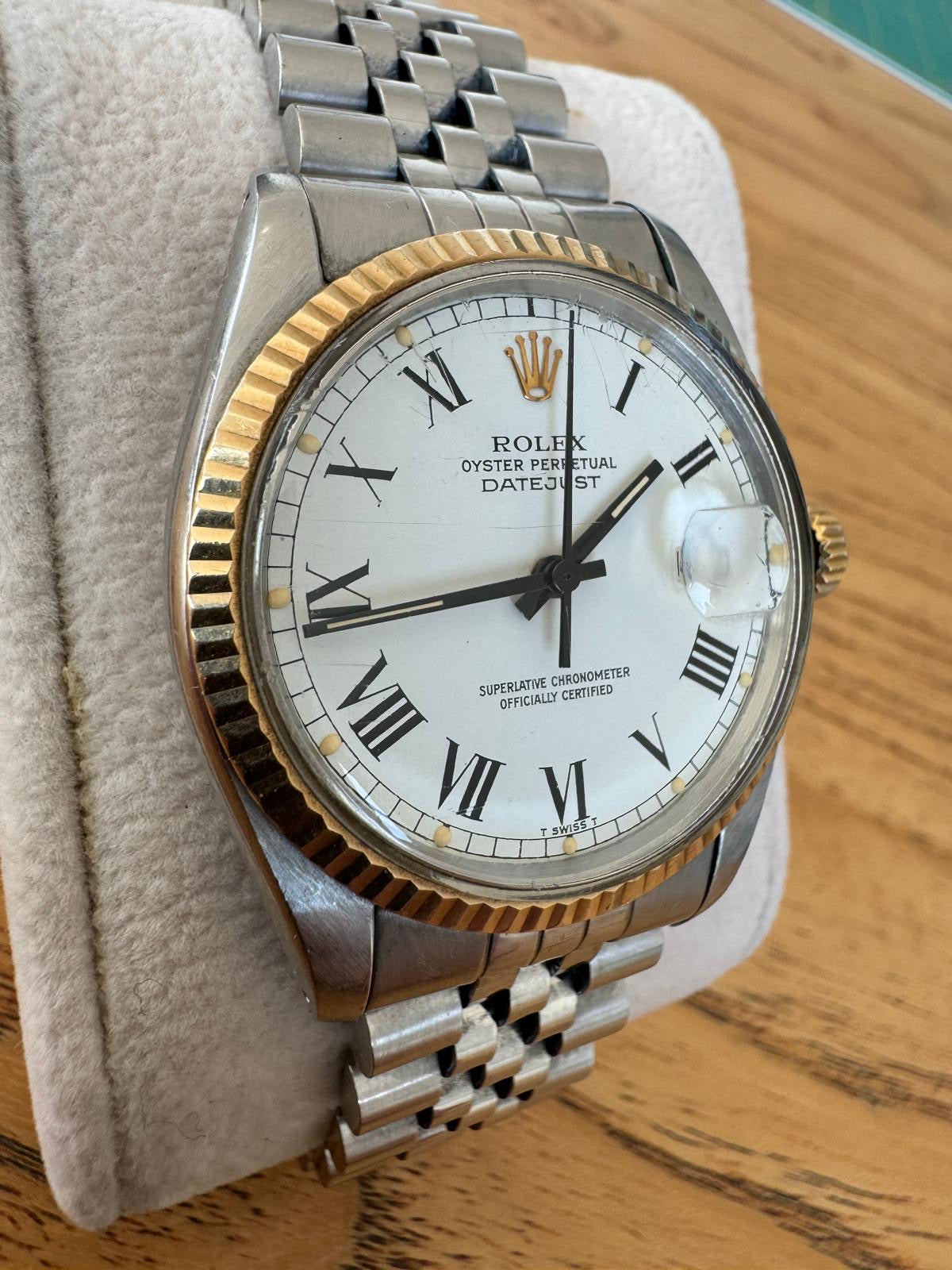 Rolex Datejust 36 BUCKLEY with PAPERS