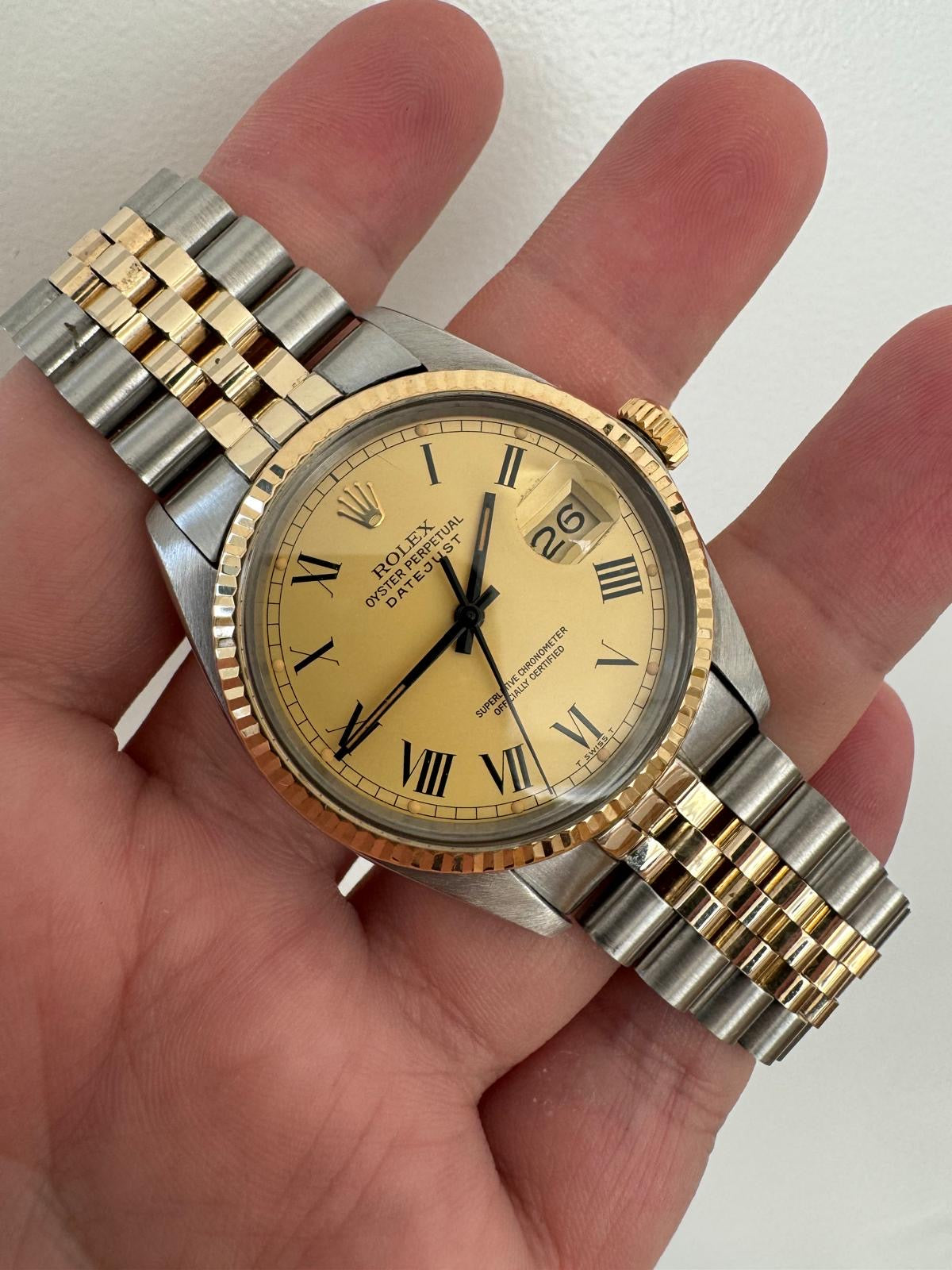 Rolex Datejust 36 BUCKLEY with PAPERS