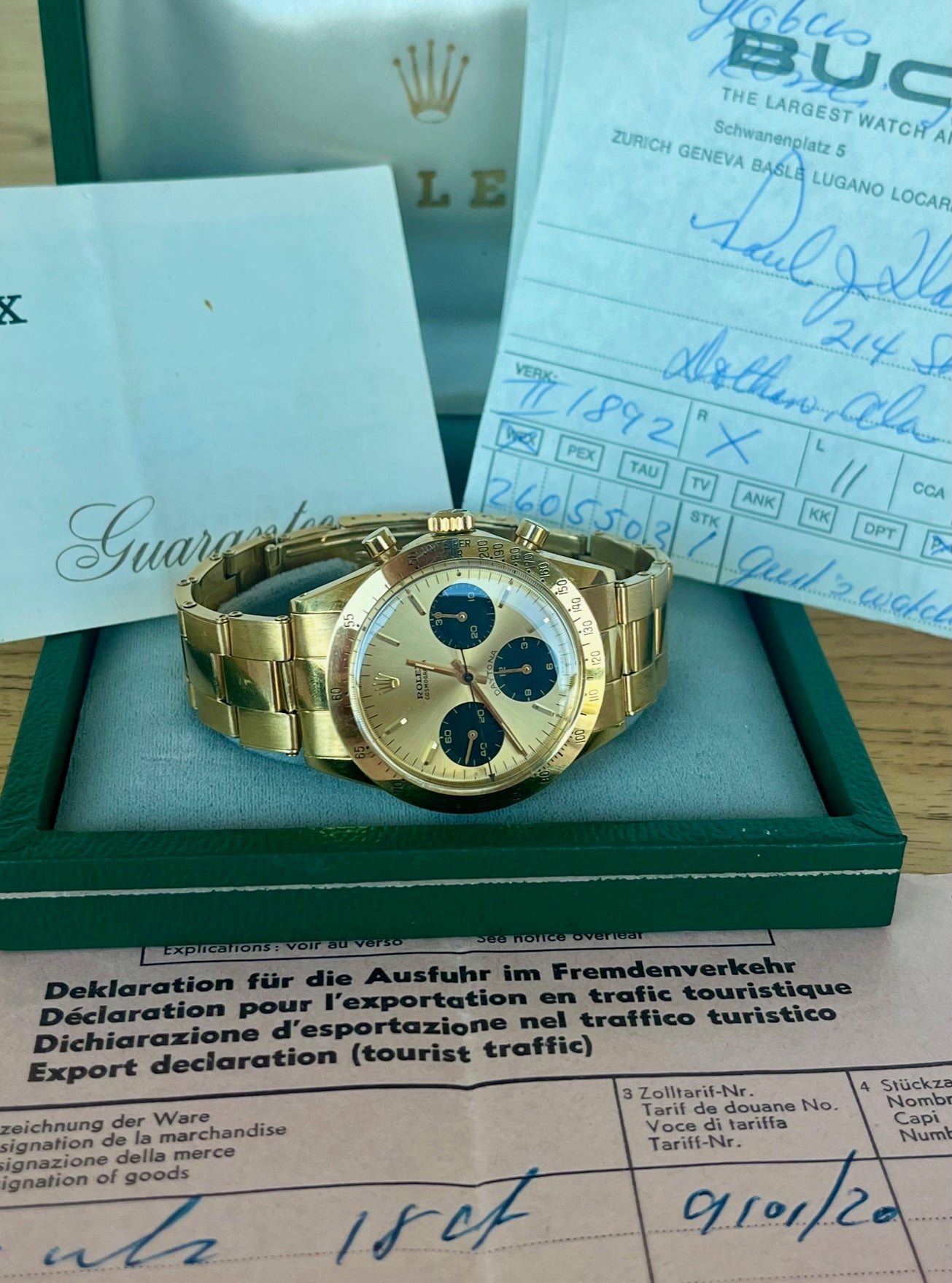 Rolex Daytona 6239 18K